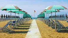 Una spiaggia vuota