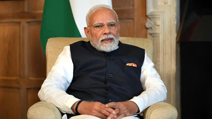 Il primo ministro indiano Narendra Modi - © www.giornaledibrescia.it