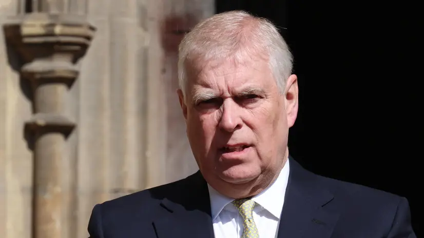 epa12042226 Britainâ€™s Prince Andrew attends attends the Easter Service at Windsor Castle in Windsor, west of London, Britain, 20 April 2025. Members of the UK royal family attended the annual Easter service at Windsor Castle. EPA/ANDY RAIN