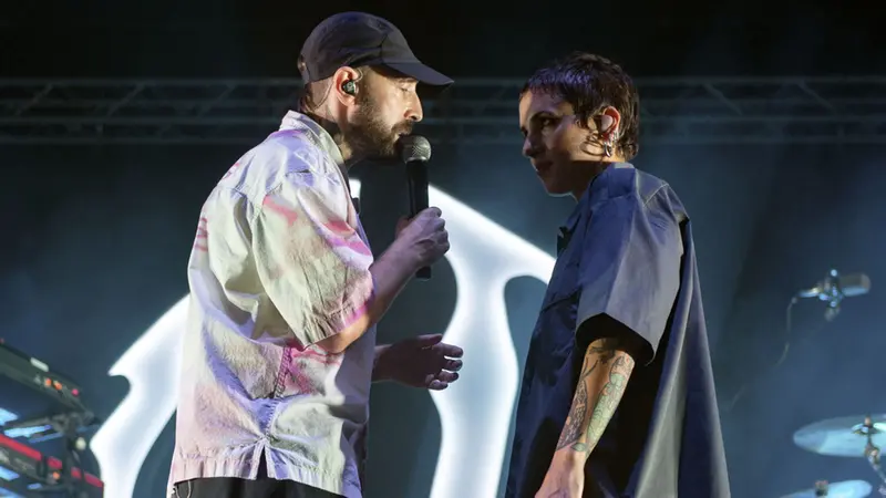 I Coma Cose alla Festa di Radio Onda D'urto