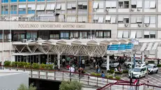 A general view of the Agostino Gemelli University Hospital, where Pope Francis is hospitalised for surgery on his abdomen, in Rome, Italy, 13 June 2023. ANSA/ANGELO CARCONI