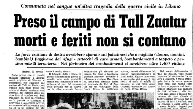 La prima del Giornale di Brescia del 13 luglio 1976 © www.giornaledibrescia.it