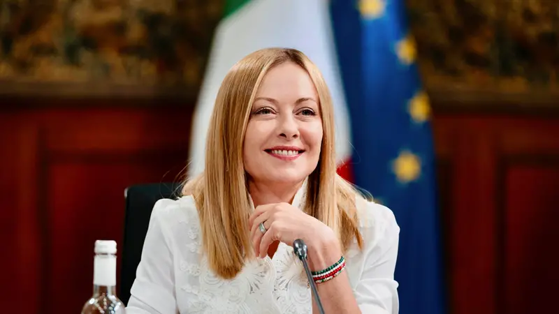 Giorgia Meloni - Foto Ansa © www.giornaledibrescia.it