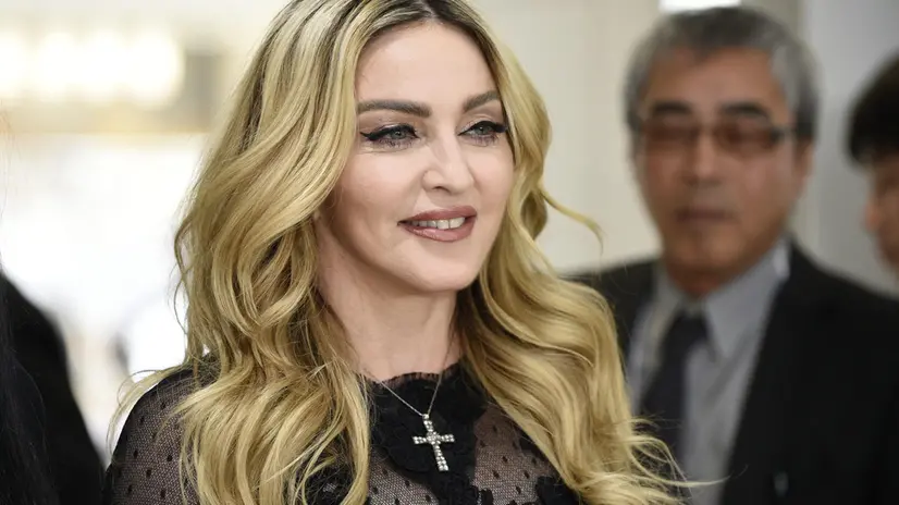 epa05162298 US singer, songwriter and actress Madonna during a promotional event in Tokyo, Japan, 15 February 2016. The event was to promote 'MDNA SKIN' skin care brand, a cosmetic line created by Madonna in collaboration with MTG. EPA/FRANCK ROBICHON