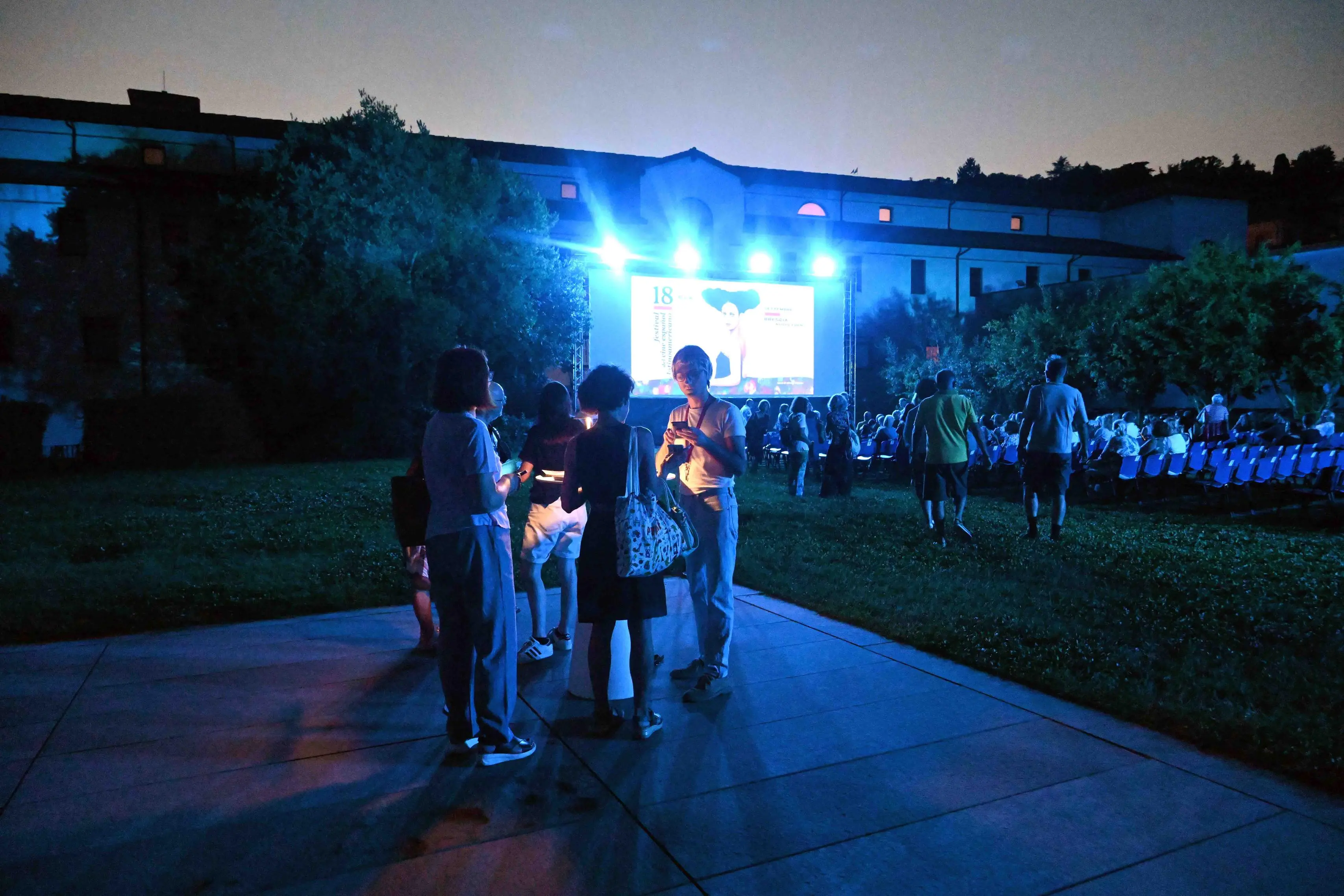 CRONACA BRESCIA SANTA GIULIA VIRIDARIUM CINEMA ALL'APERTO PER CARINI 11-08-2025 MARCO ORTOGNI NEW EDEN GROUP