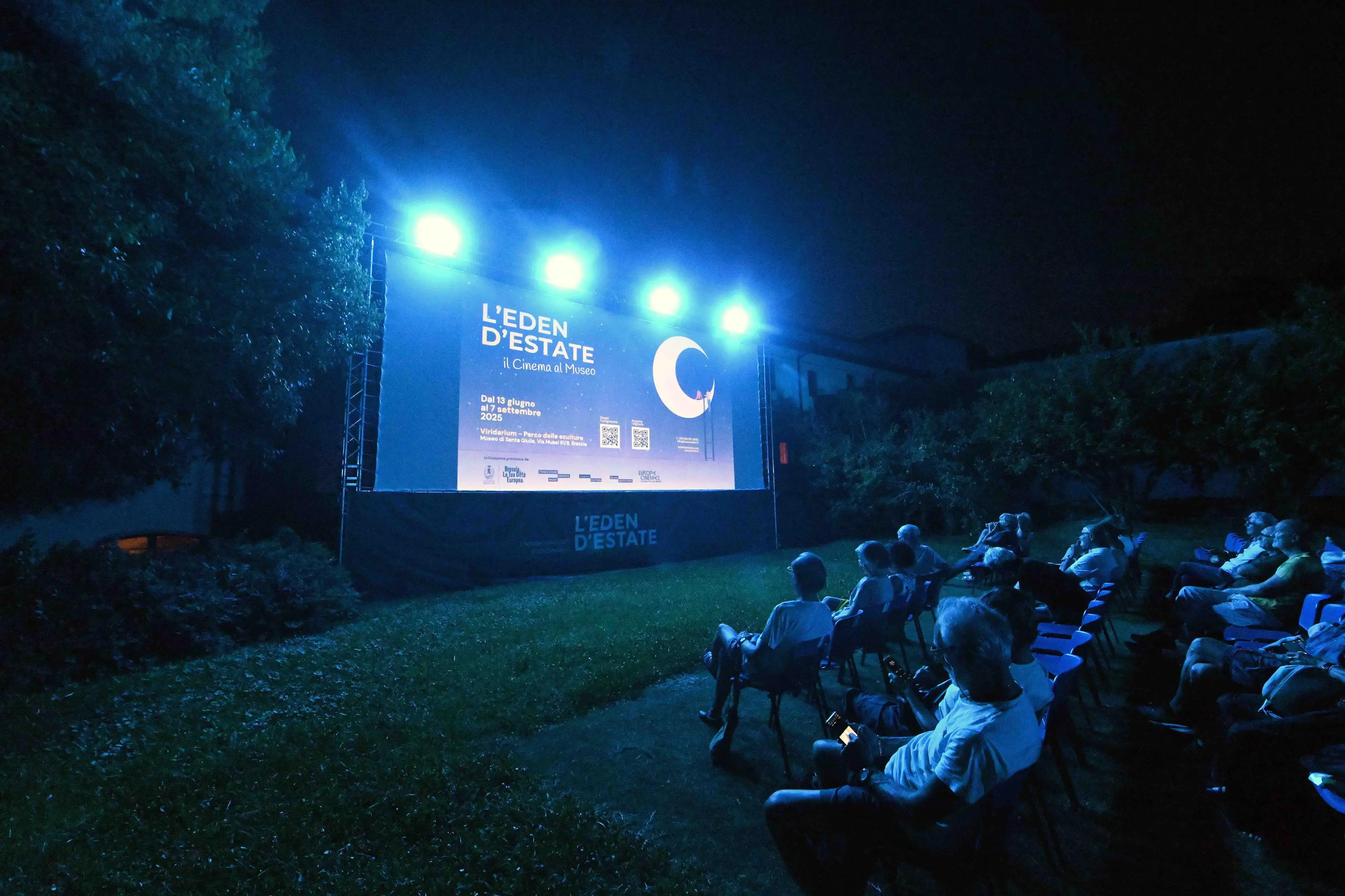 CRONACA BRESCIA SANTA GIULIA VIRIDARIUM CINEMA ALL'APERTO PER CARINI 11-08-2025 MARCO ORTOGNI NEW EDEN GROUP