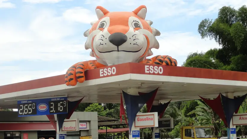La storica mascotte di Esso