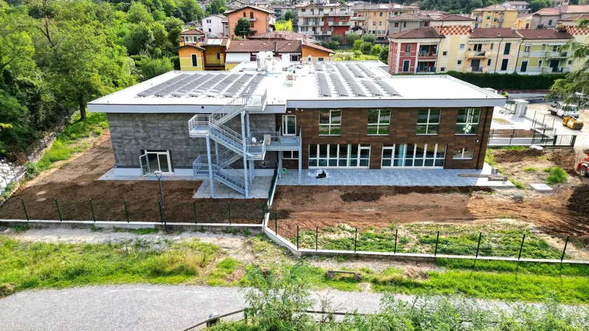 Il cantiere del nuovo polo multifunzionale - © www.giornaledibrescia.it