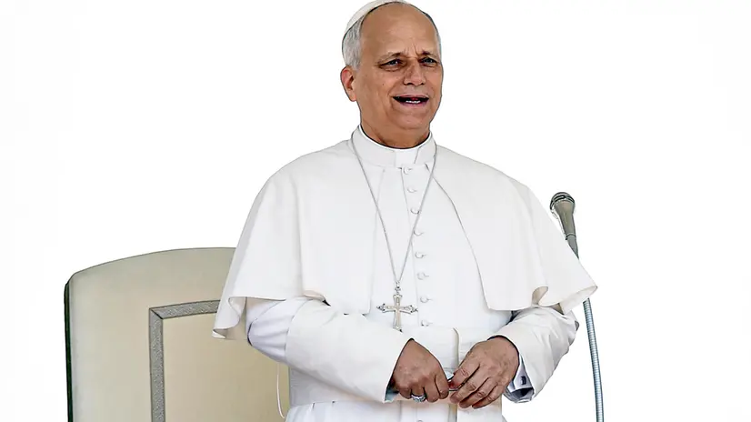 Pope Leo XIV during the weekly general audience in Saint Peters Square, Vatican City, 06 August 2025. ANSA/ANGELO CARCONI