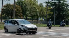 Investimento pedone Via Saponaro, Milano, 11 Agosto 2025, Ansa/Andrea Fasani