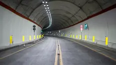 L'interno di una galleria tra Perugia e Ancona - Foto Anas/www.stradeanas.it