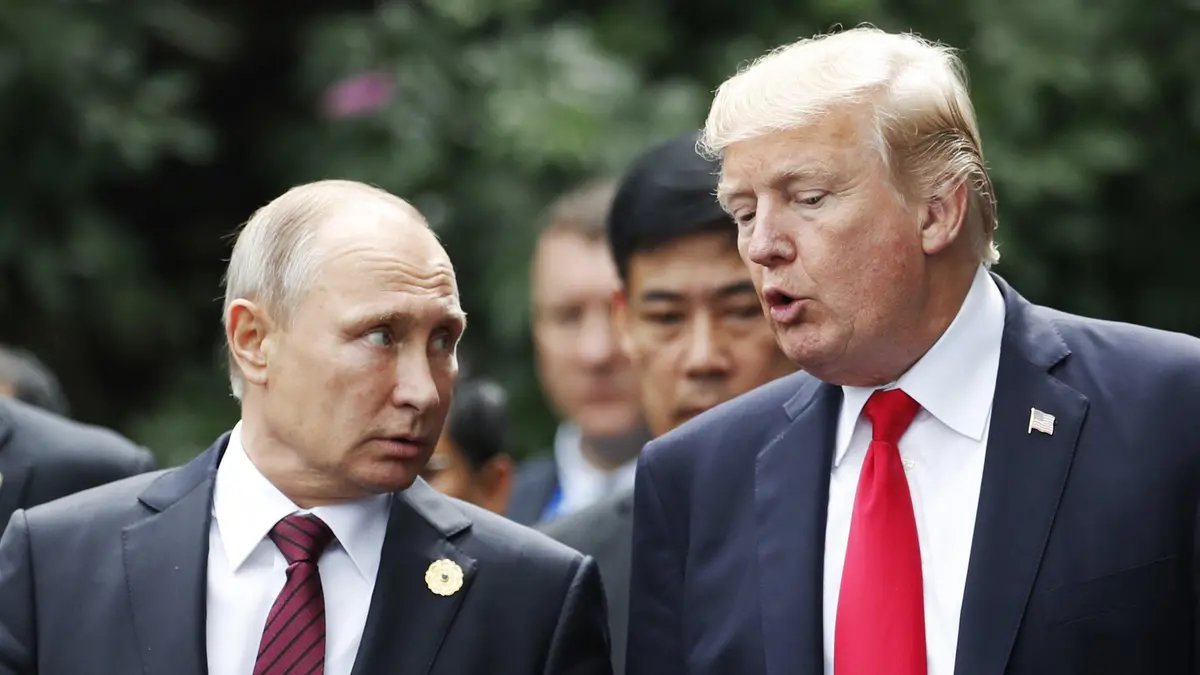 Trump e Putin - Foto Ansa © www.giornaledibrescia.it