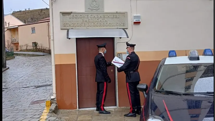 Carabinieri, stazione di Gorgoglione (Matera)