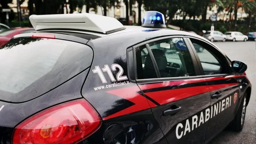 Una 'gazzella' del Nucleo radiomobile di Bari dei carabinieri (foto carabinieri - 25 dicembre 2016)