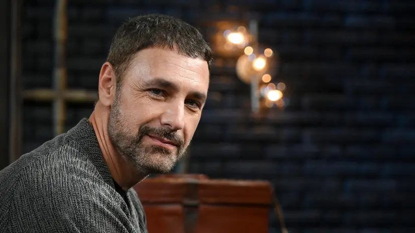 Raoul Bova, durante la registrazione della trasmissione televisiva: Ciao Maschio, in onda su RAI Uno, Roma 17 settembre 2024. ANSA/ALESSANDRO DI MEO