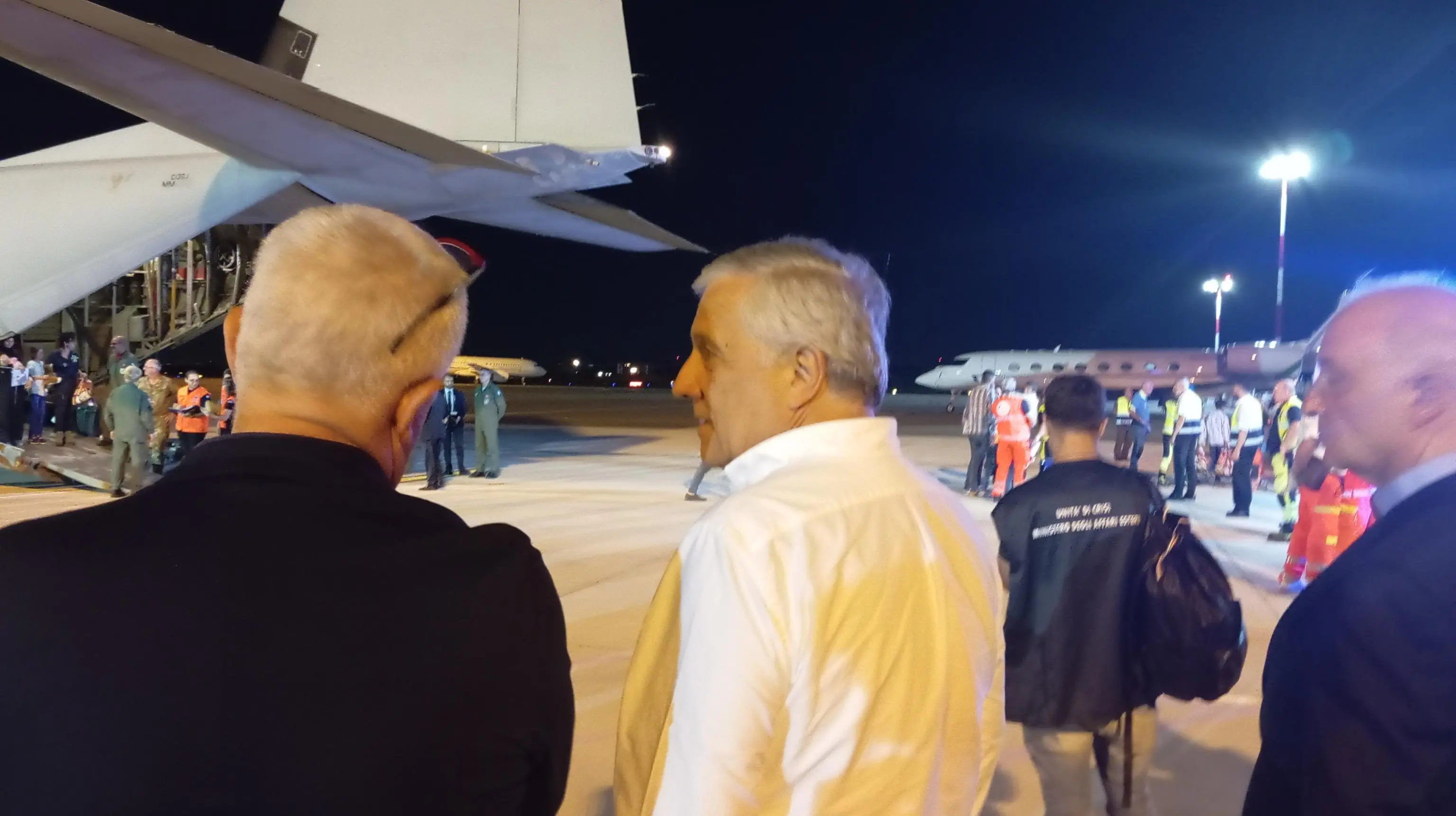L'arrivo di 31 bambini malati da Gaza