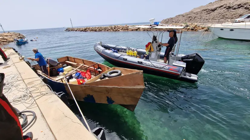 Sbarco di migranti a Carloforte