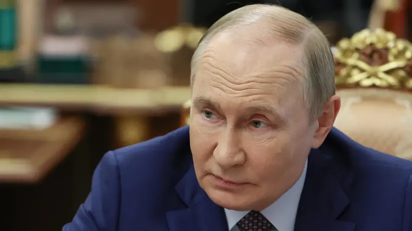 epa12295708 Russian President Vladimir Putin chairs a meeting on economic issues at the Kremlin, in Moscow, Russia, 12 August 2025. EPA/VYACHESLAV PROKOFYEV / SPUTNIK / KREMLIN POOL MANDATORY CREDIT
