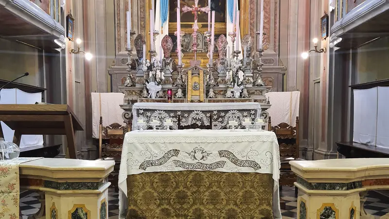 L'altare della chiesa di San Bernardo - © www.giornaledibrescia.it