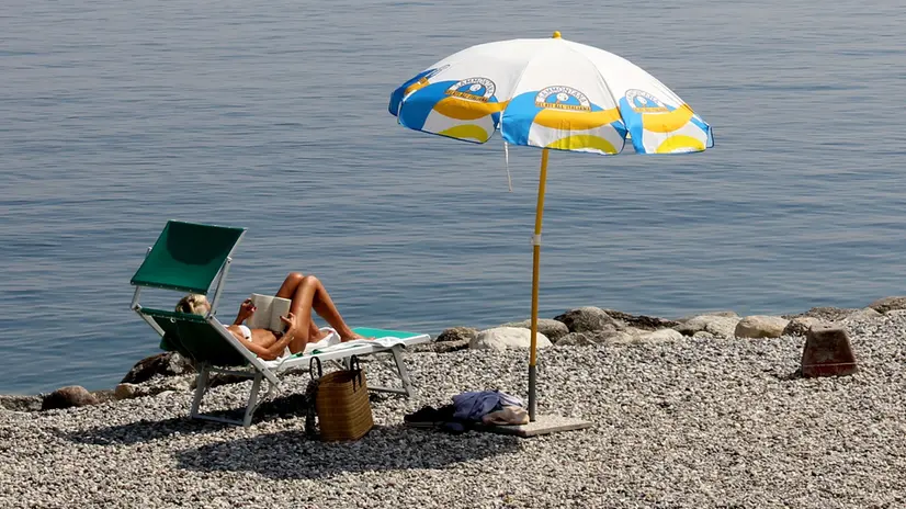 Quest'anno gli stabilimenti sono meno affollati del solito