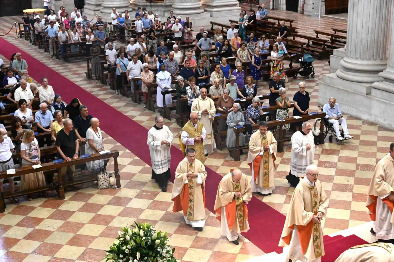 La messa di Ferragosto in Duomo