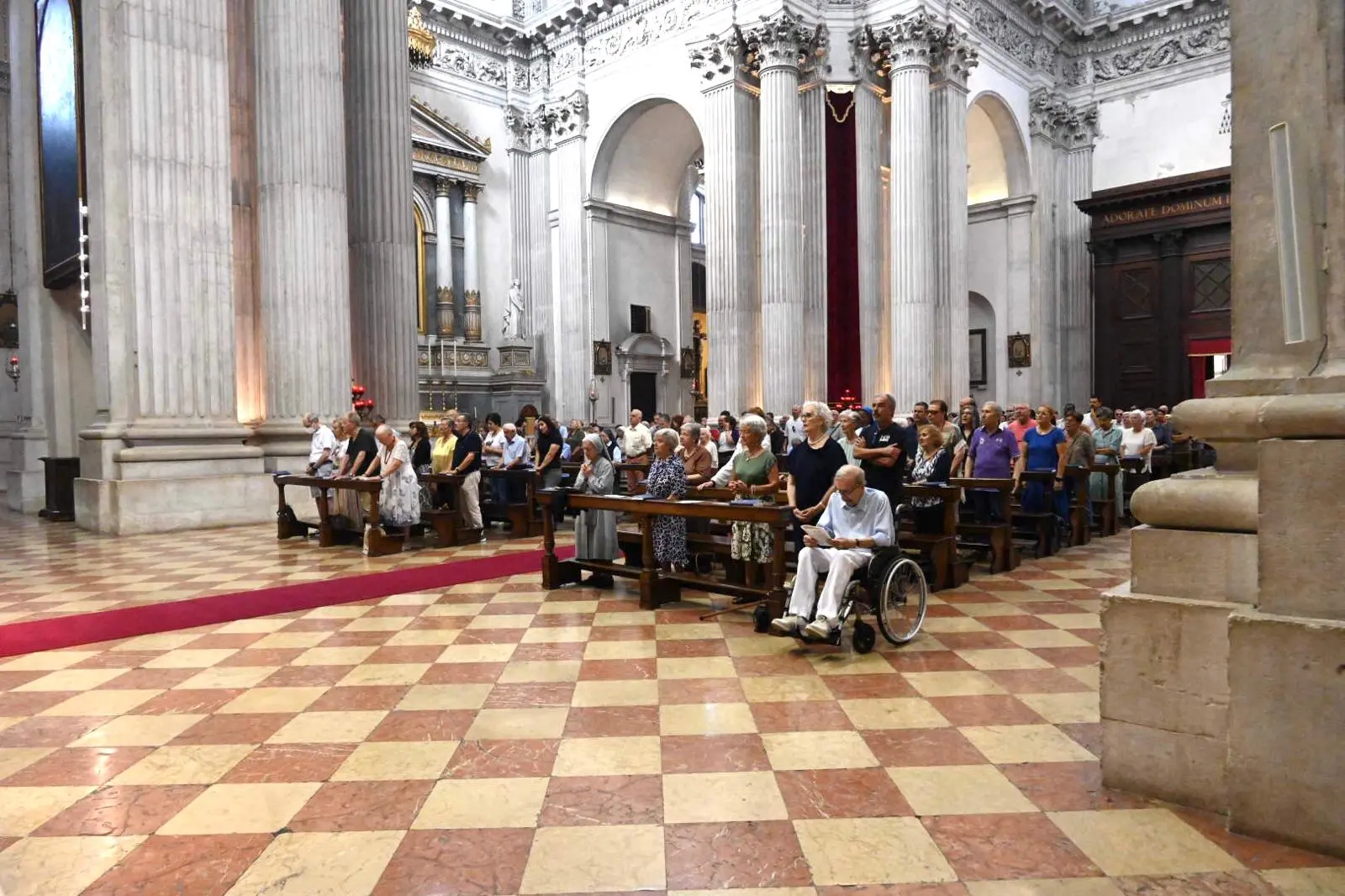 La messa di Ferragosto in Duomo