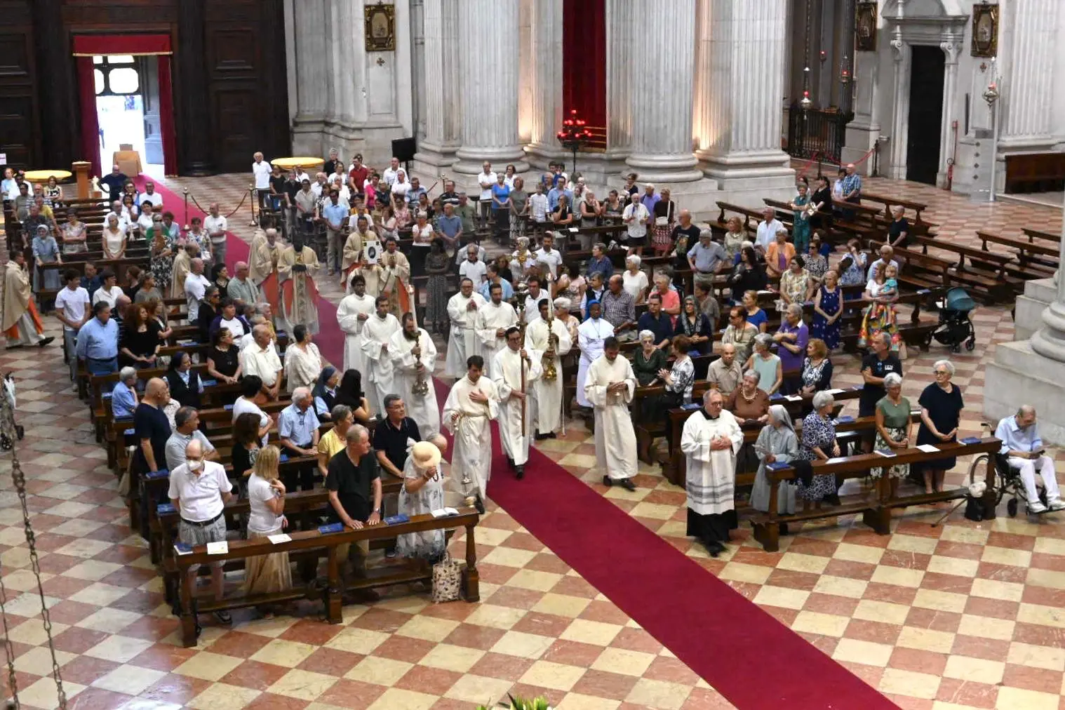 La messa di Ferragosto in Duomo