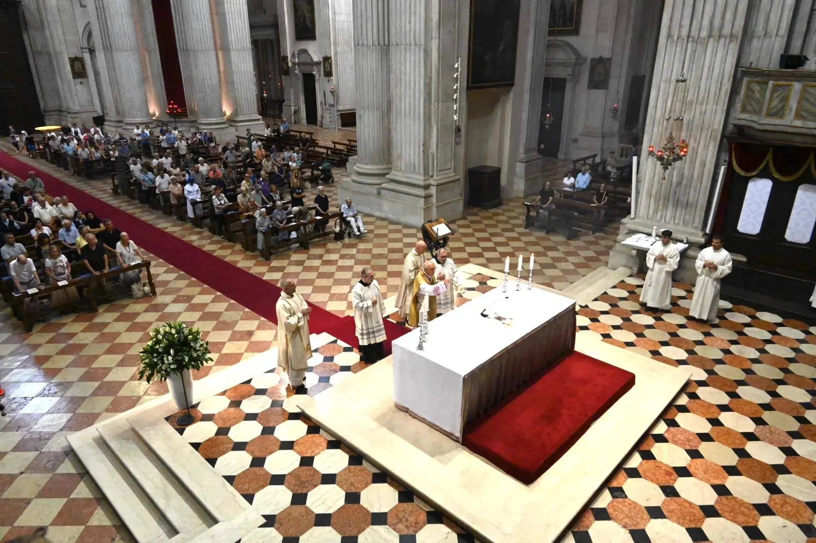 La messa di Ferragosto in Duomo
