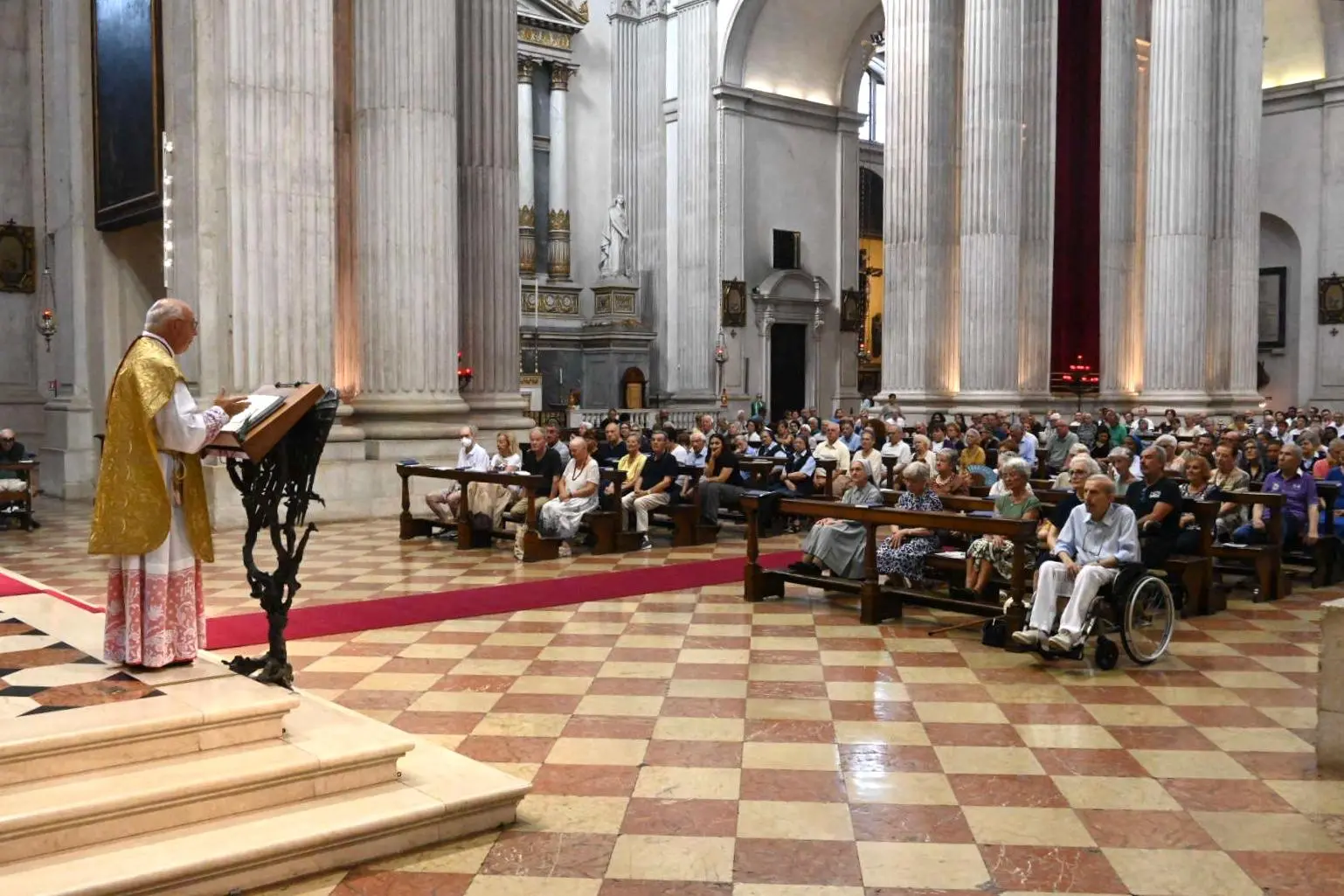 La messa di Ferragosto in Duomo