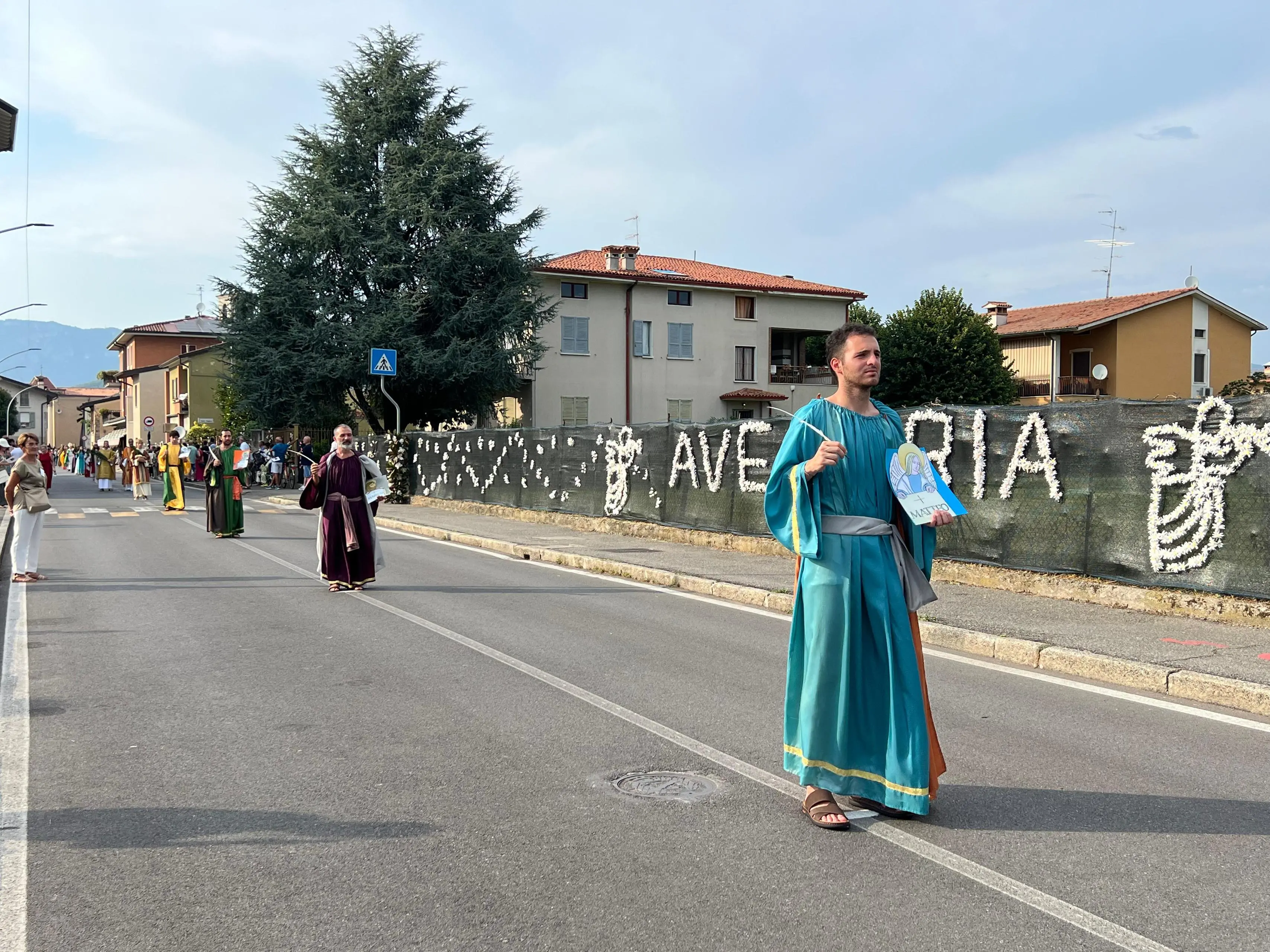Feste quinquennali di Ciliverghe: la sfilata dei figuranti