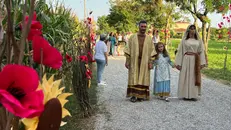Feste quinquennali di Ciliverghe: la sfilata dei figuranti