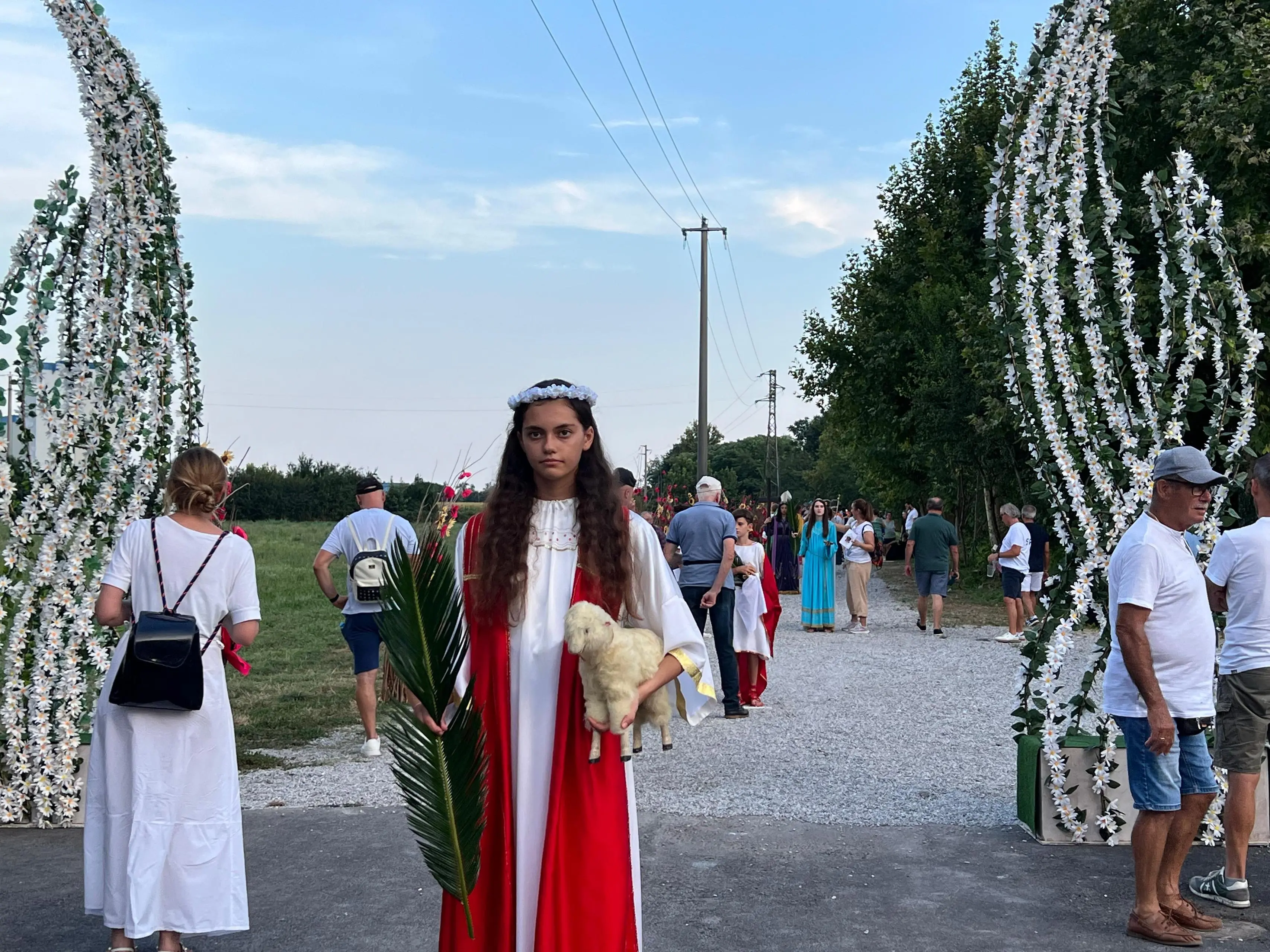 Feste quinquennali di Ciliverghe: la sfilata dei figuranti