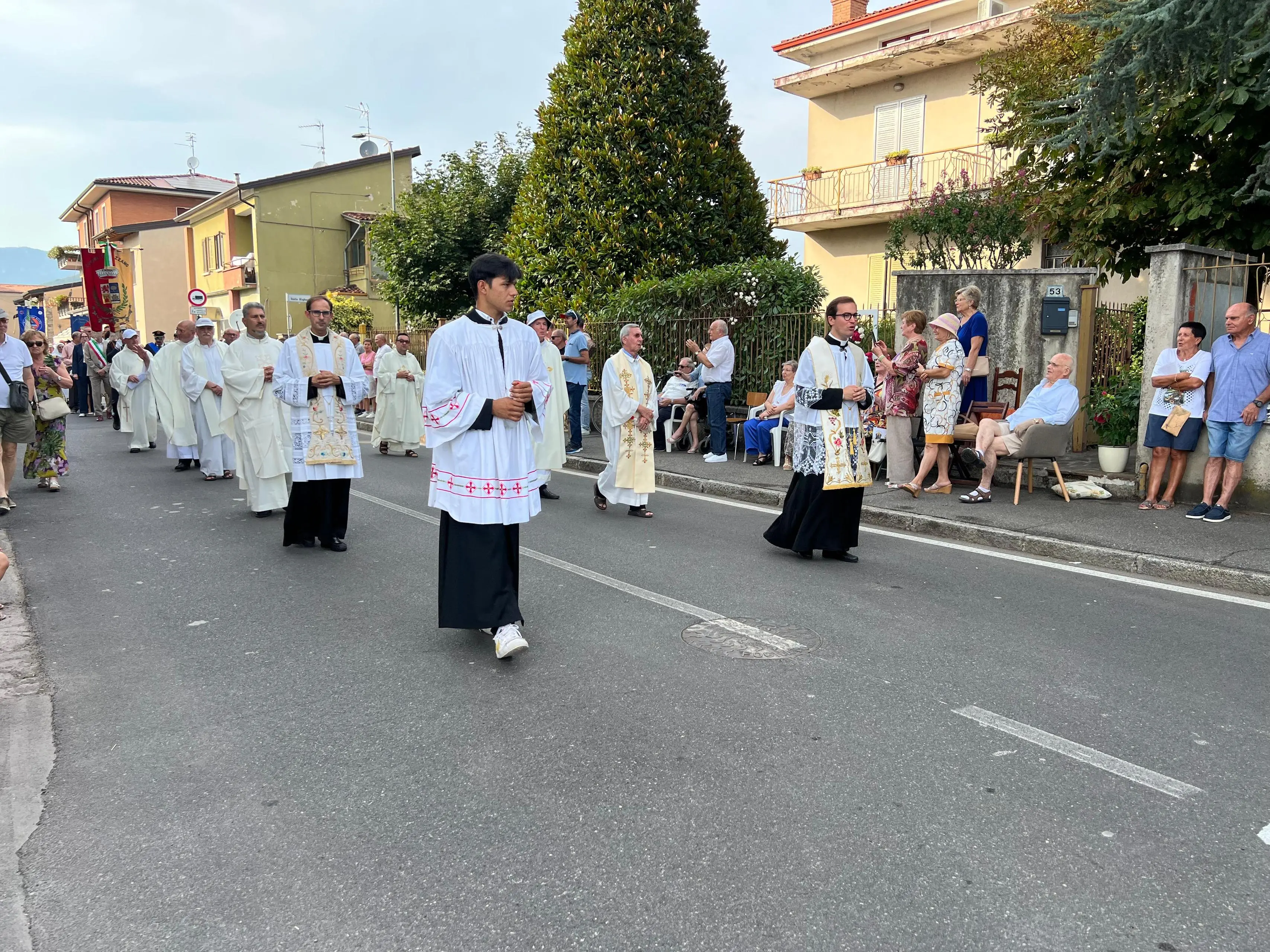Feste quinquennali di Ciliverghe: la sfilata dei figuranti