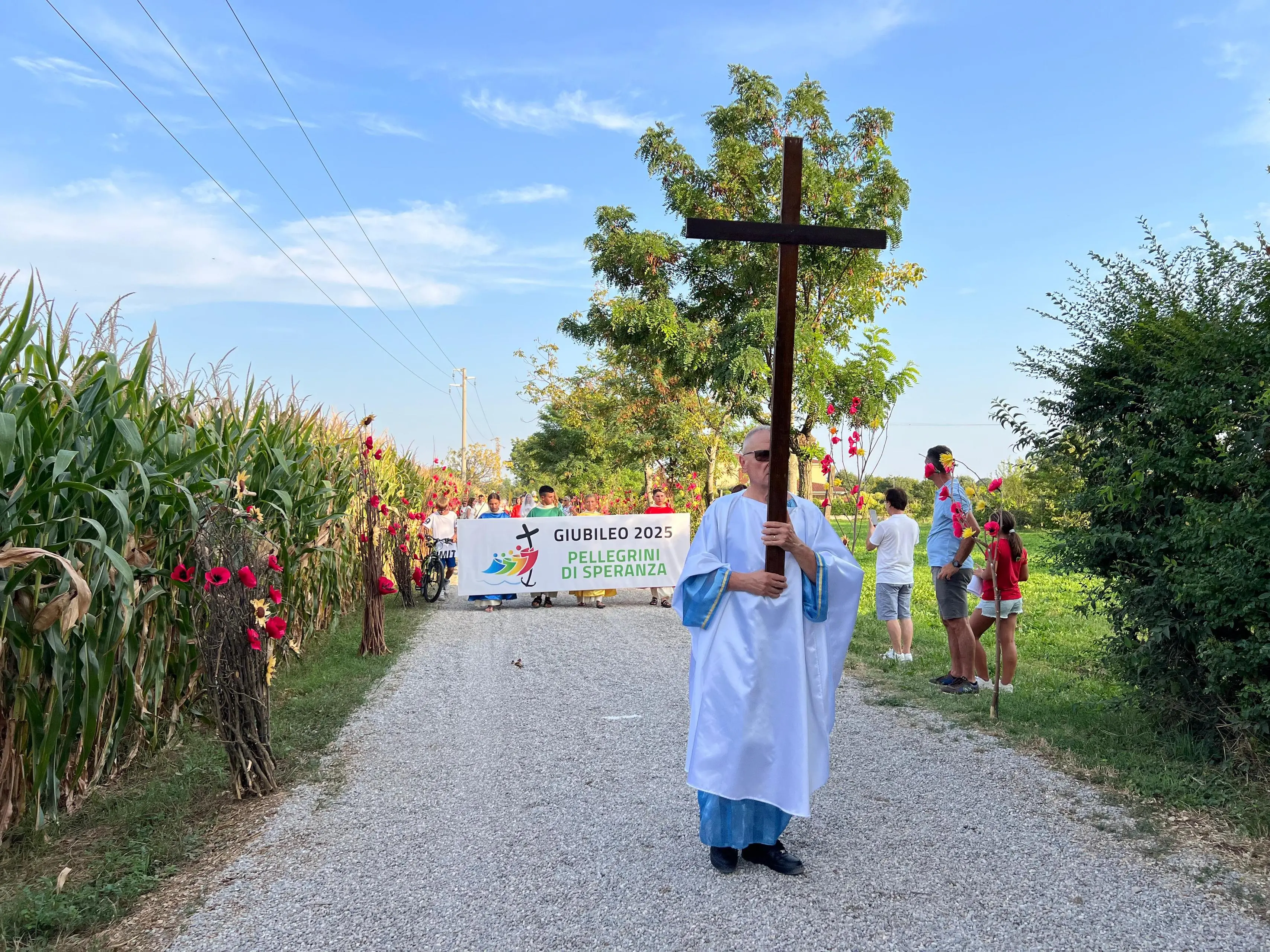 Feste quinquennali di Ciliverghe: la sfilata dei figuranti