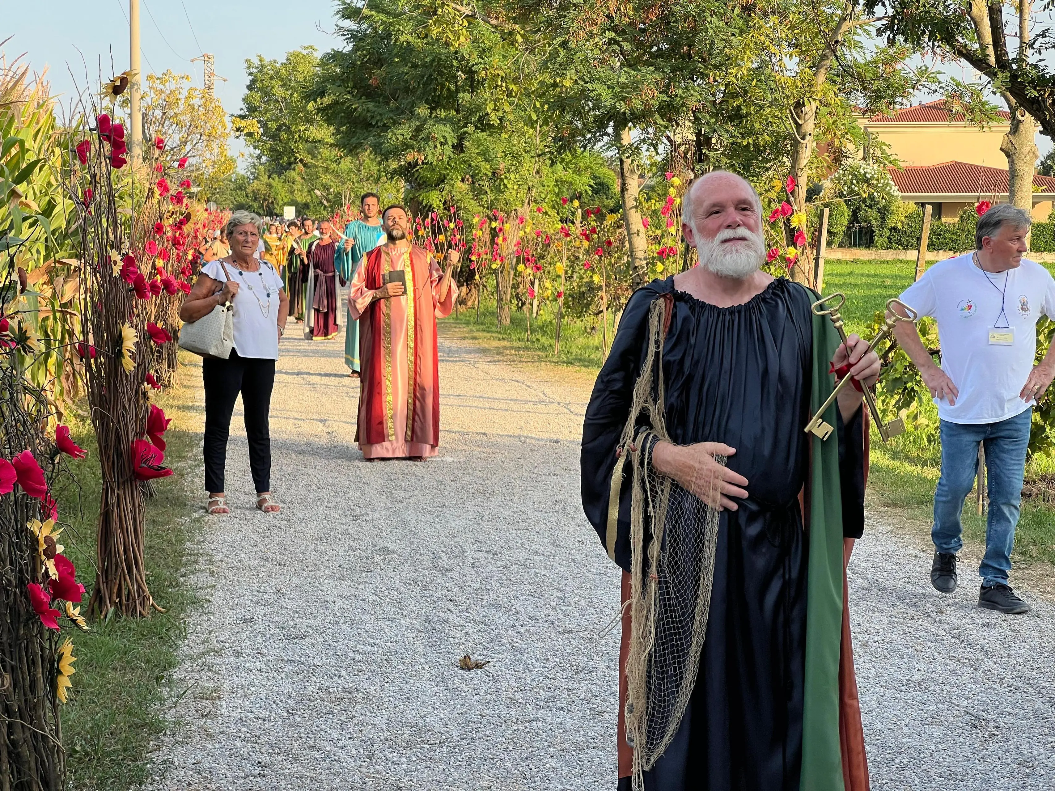 Feste quinquennali di Ciliverghe: la sfilata dei figuranti