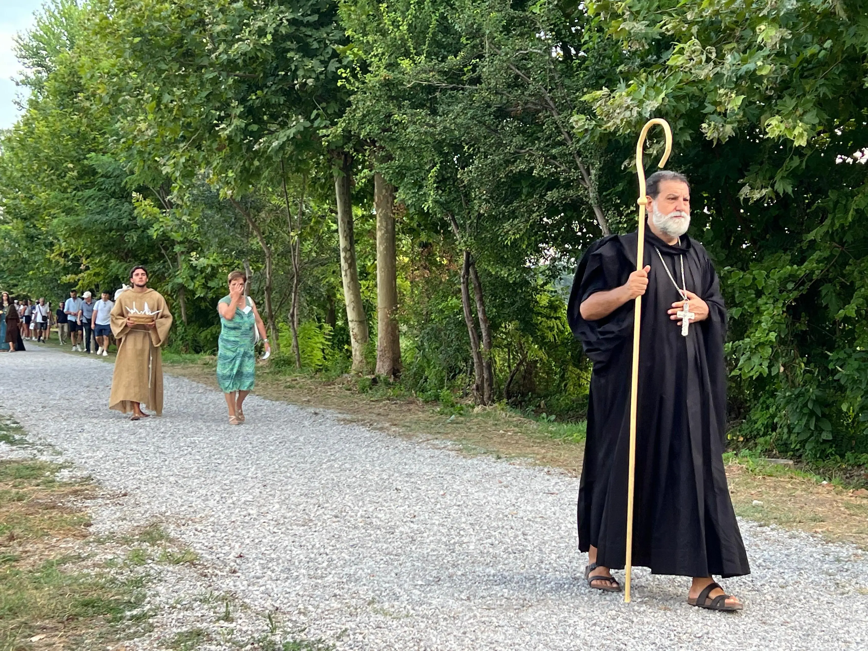 Feste quinquennali di Ciliverghe: la sfilata dei figuranti