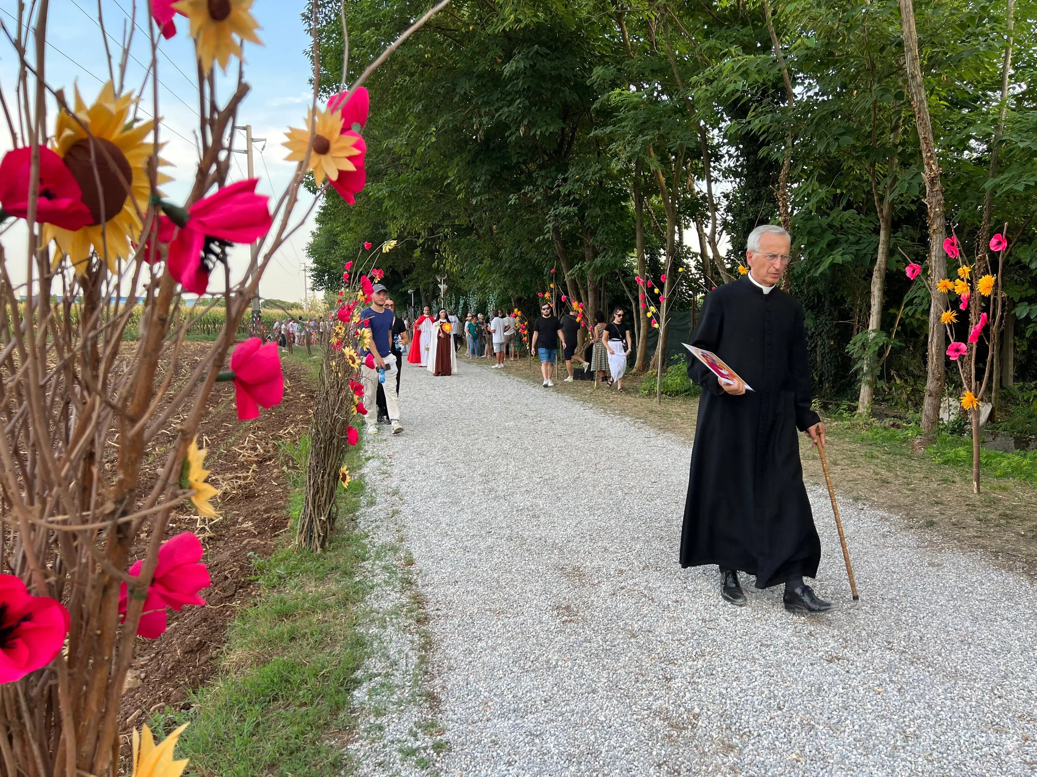 Feste quinquennali di Ciliverghe: la sfilata dei figuranti