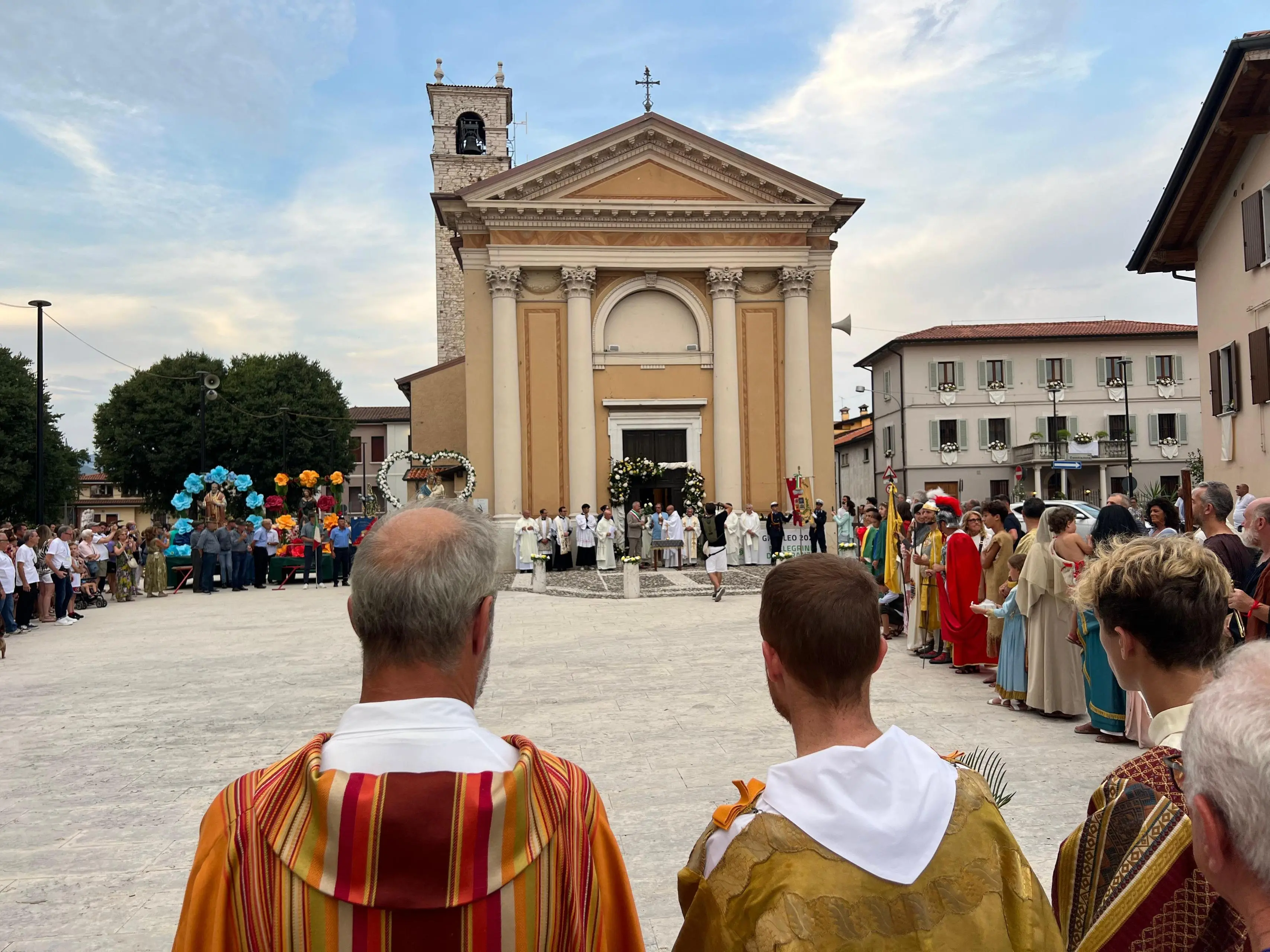 Feste quinquennali di Ciliverghe: la sfilata dei figuranti