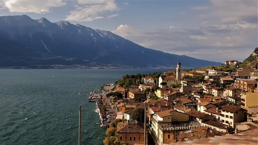 Uno scorcio di Limone del Garda