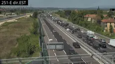 Il traffico in autostrada A4