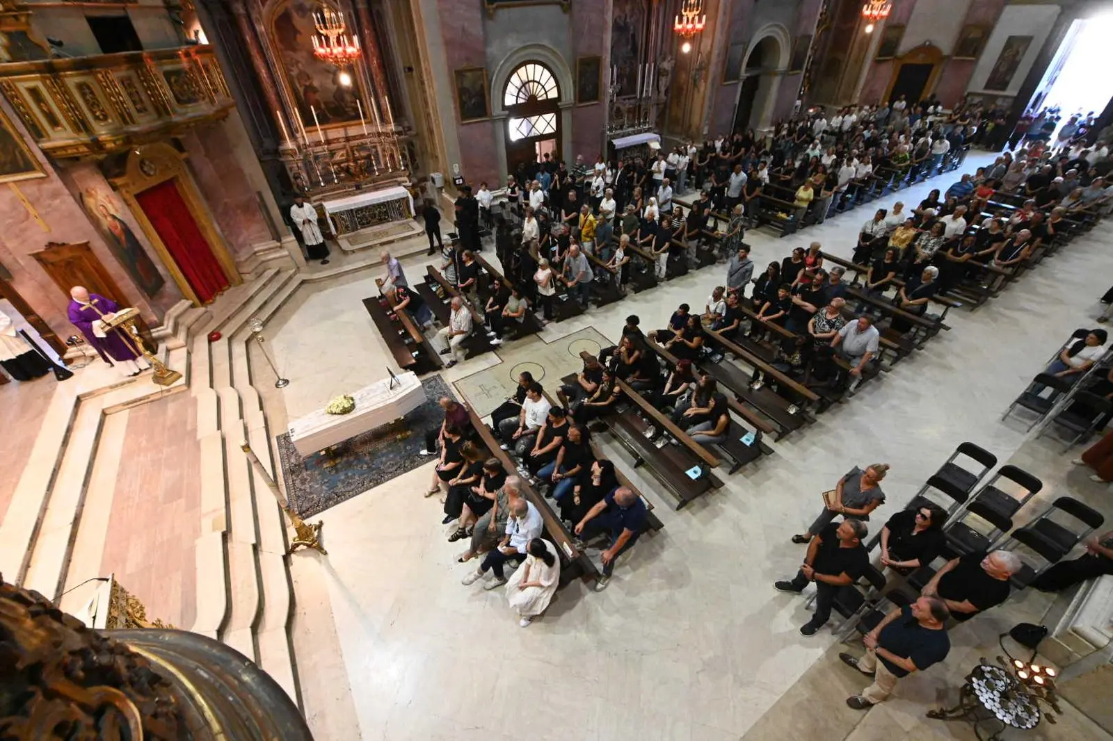 Il funerale di Sofia Galante, investita in BreBeMi