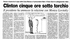 La prima pagina del GdB del 18 agosto 1998 © www.giornaledibrescia.it
