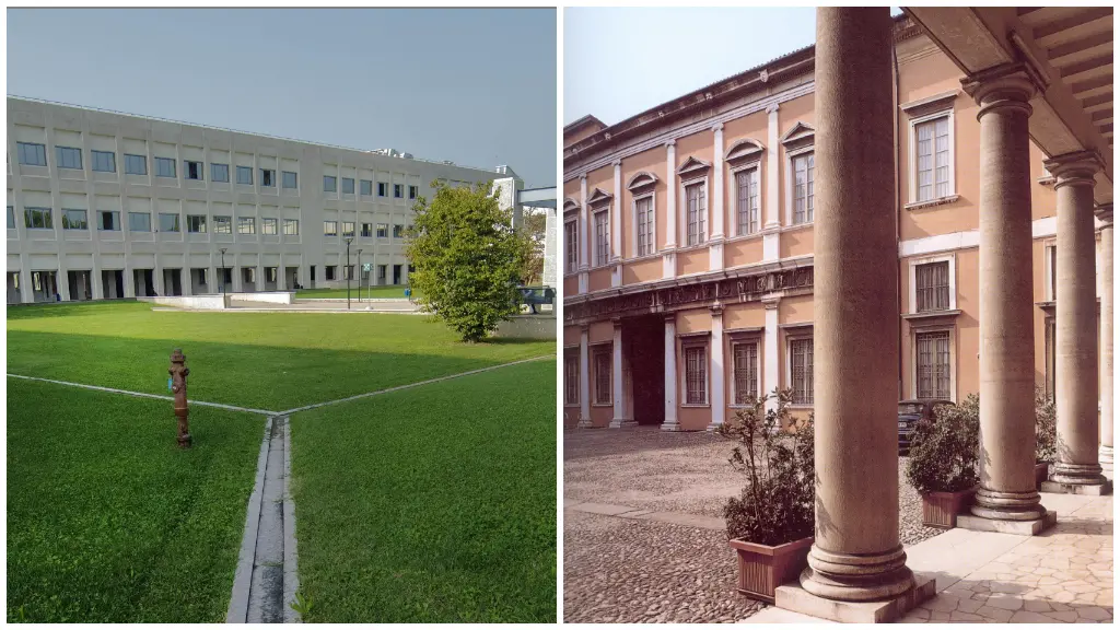 La facoltà di ingegneria della Statale e la sede di via Trieste della Cattolica © www.giornaledibrescia.it