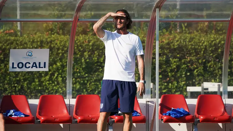 L'allenatore dell'Union Brescia Aimo Diana - Foto New Reporter Perteghella © www.giornaledibrescia.it