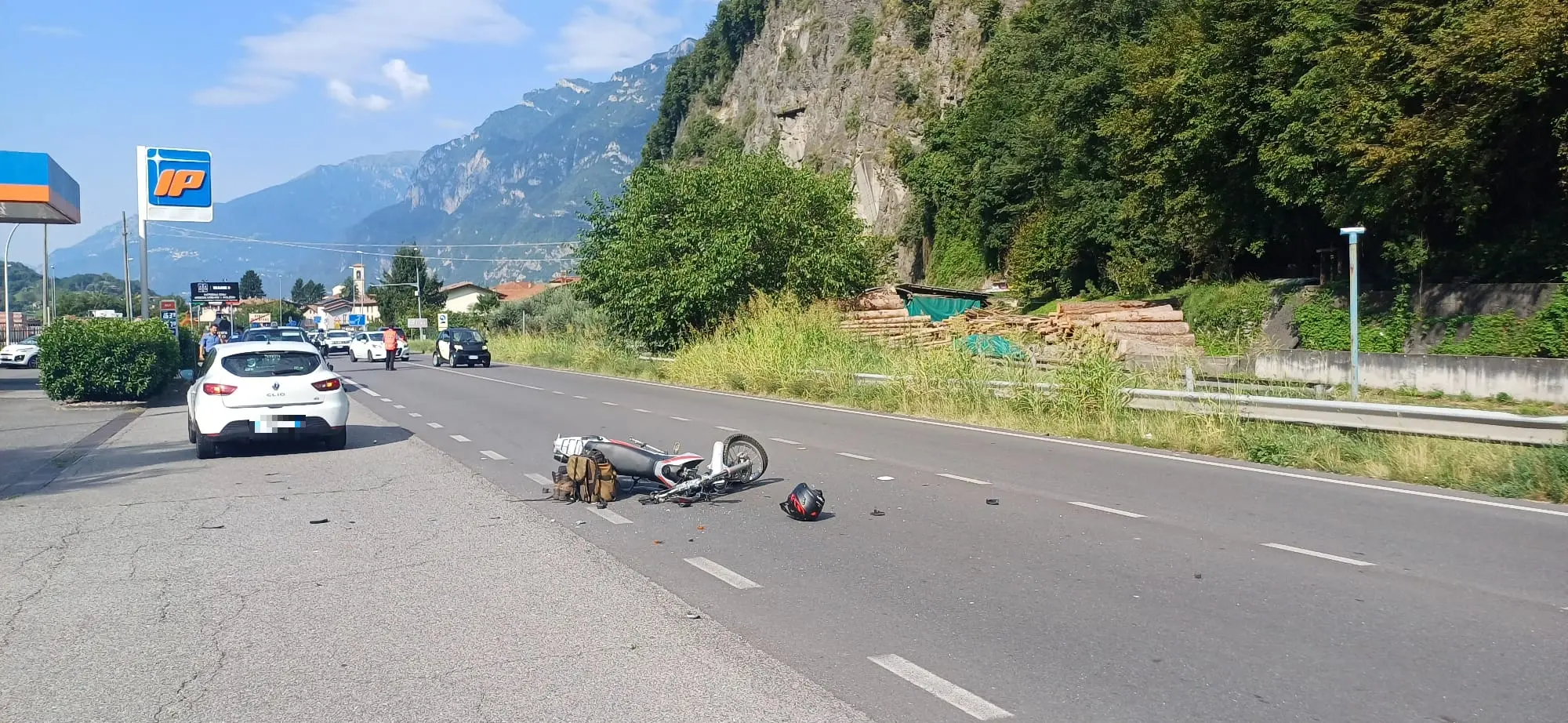 L'incidente a Berzo Inferiore