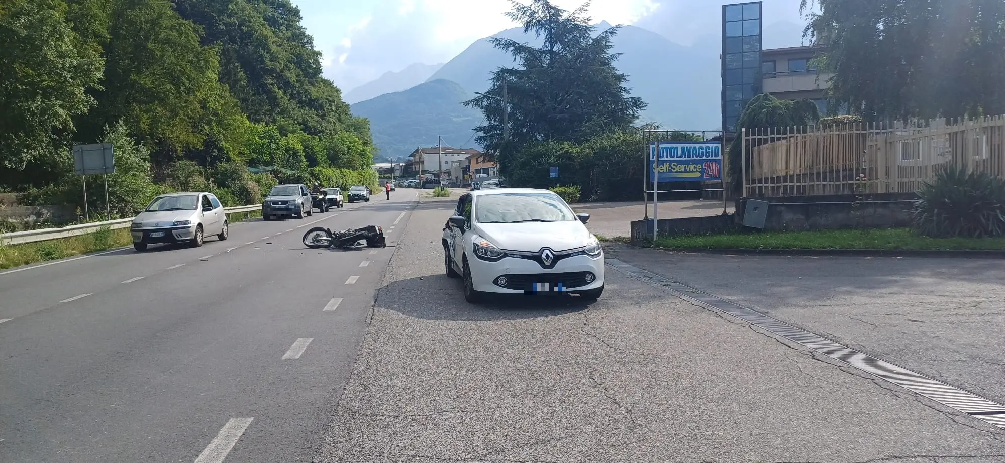 L'incidente a Berzo Inferiore