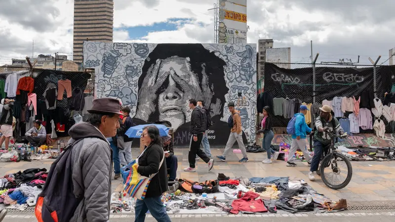 Le strade di Bogotà © www.giornaledibrescia.it