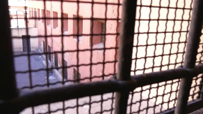 Una veduta interna del carcere romano di Regina Coeli in una foto tratta dal sito del sindacato di polizia penitenziaria Uilpa Penitenziaria. ANSA/ UILPA PENITENZIARIA ++HO - NO SALES EDITORIAL USE ONLY- NO ARCHIVE++