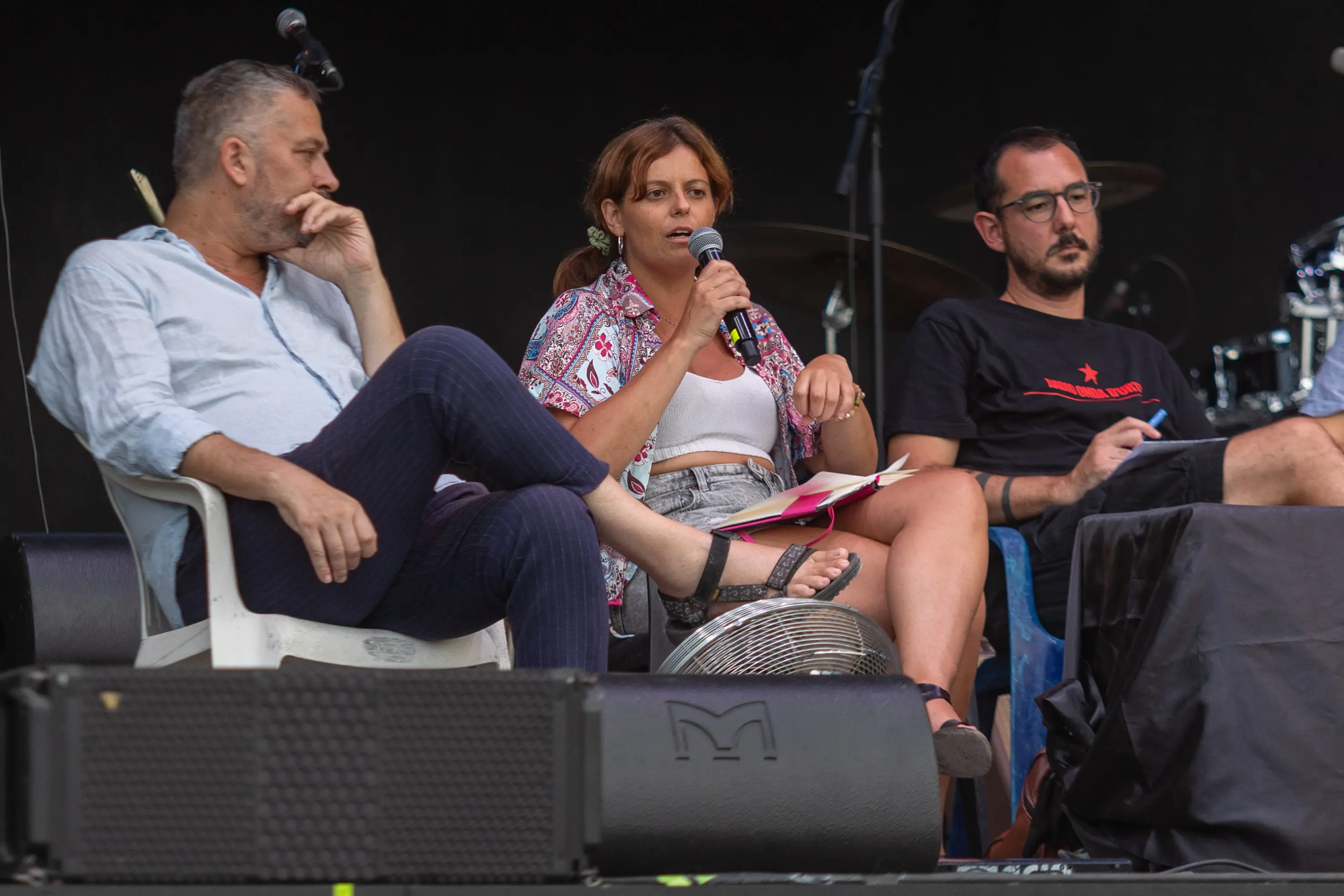 FESTA DI RADIO ONDA D'URTO ILARIA SALIS  NELLA FOTO ILARIA SALIS  17-08-2025 marazzani@newreporter
