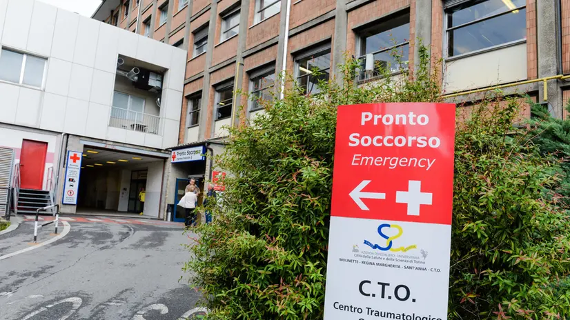 estrni del cto di torino deove e ricoverata la donna che e stata colpita con un ferro da stiro da suo marito a biella TOINO 5 febbraio 2020 ANSA EDOADO SISMONDI